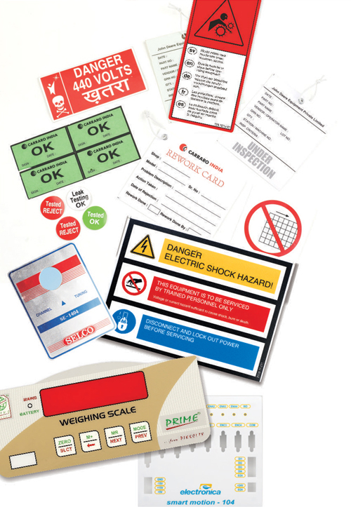 Industrial Stickers, Screen Printing Solutions