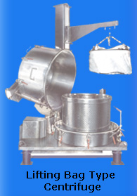 Lifting Bag Type Centrifuge Machines