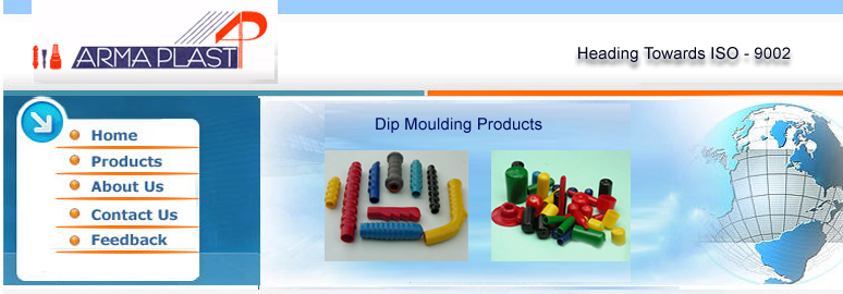 PVC Dip Moulding Products, PVC Sleeves, PVC Grips, PVC Handles and Covers, PVC Caps, Mumbai, India