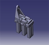 Support Brackets and Hinge Assembly