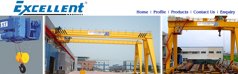 Manufacturers Of Crane, Wire Rope Hoist, Electric Wire Rope Hoist, Modular Wire Rope, Single Girder EOT Crane, Double Girder EOT Crane, EOT Crane, Double Girder Goliat Crane, Goliath / Gantry Cranes, Goliath Crane, Jib Cranes, Wall Travelling Crane, Under Slung Cranes, Steel Mill Duty Cranes