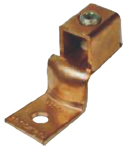 COPPER ONE HOLE OFFSET TONGUE TERMINAL ENDS / CONNECTORS