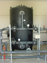 Sand Filter with piping