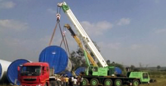 Telescopic Cranes on Hire