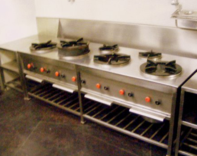 Cooking Platform - 7 Burners