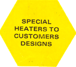 special heaters to customers design