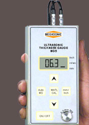 ULTRASONIC WALL THICKNESS GAUGE - MODEL - MG5